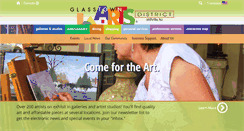 Desktop Screenshot of glasstownartsdistrict.com